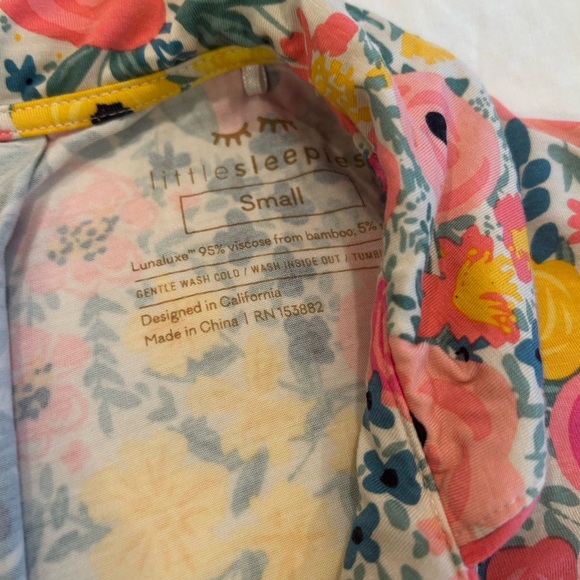 Little Sleepies Women’s Secret Garden Sleep Shirt ~ Small - Picture 6 of 7